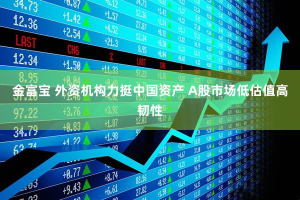金富宝 外资机构力挺中国资产 A股市场低估值高韧性