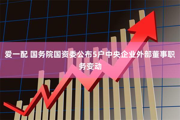 爱一配 国务院国资委公布5户中央企业外部董事职务变动